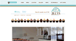 Desktop Screenshot of jillyscupcakery.com